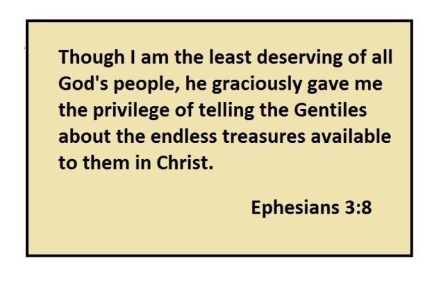 Ephesians 3:8